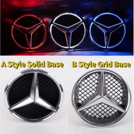 Led Car Grill Badge Emblem Light Hood Front Logo Auto Parts For Mercedes Benz W166 W176 W204 W207 W2