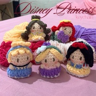 Mini Disney Princess Keychain Crochet