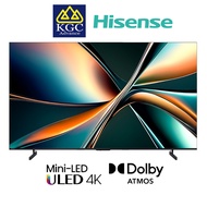 Hisense 85″ / 75″ / 65″ / 55″ ULED 4K Mini-LED TV Smart TV