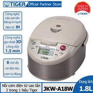 [Trả góp 0%]Nồi cơm điện tử cao tần Tiger 2 trong 1 JKW-A18W (1.8L)