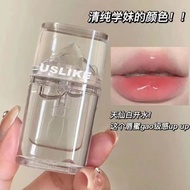 Iceberg Lip Gloss~Lip Gloss Mirror Water Oil Colorless Transparent Toot Non-Fade Lipstick Non-Stick 
