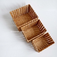 Rectangular Water Hyacinth Basket