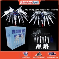 MG 1/100 Wing Gundam Zero EW Ver.Ka USE Snow White Prelude WING Add On Part