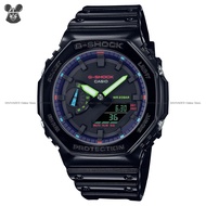 CASIO GA-2100RGB-1A Men's Analog-Digital Watch G-SHOCK Virtual Rainbow Series World Time Resin Strap *Original