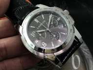 2款皮帶 全新倉底 FRANCE 古老奢侈品牌 LANVIN DAYTONA 地通拿 款式 灰面 SPORTS  CHRONOGRAPHIC SWISS MADE 石英 計時 42MM 手錶 男女適宜