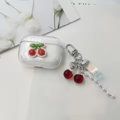 Cherry Pendant case For Lenovo LP2pro LP5 PRO LP23 LP3pro LP40pro LP19 LP12 LP80pro Case Silicone ea