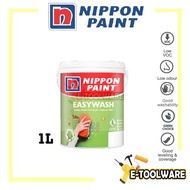 1L Nippon Paint Easy Wash Matt Finished Interior Paint For Off White Colour Range