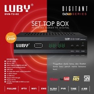 TERBAIK Receiver Set Top Box TV Digital Luby / STB TV Digital T2 T1