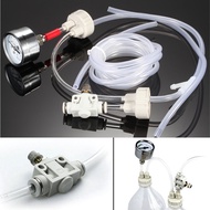 Aquarium DIY Co2 Generator System Kit With Co2 Regulater Valve Table Monitor
