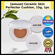 [amuse] Ceramic Skin Perfector Cushion, 15g, 1pc / Korean Cushion Foundation / Flawless Finish by Ko
