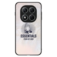 Phone Case poco X7 X6 X5 X3 PRO GT 4G 5G TPU Rubber Softcase ESSENTIALS Fear of God Paper Logo