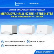 Mercusys Halo H27BE H37BE H47BE BE3600 BE6500 BE9300 Whole Home Mesh Wi-Fi 7 System