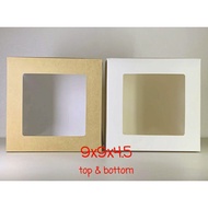 9x9x4.5 Cake Box / Pastry Box (set of 10 & 20)