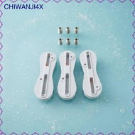 [chiwanji4x] Surfboard Fin Kit with Fin Box Double-tab Compatibility for Surfboard Building Repairs 
