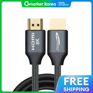สาย HDMI 2.1 ยหอ Anyport รน AP-H8K010B ความละเอยด 8K ยาว 1 เมตร