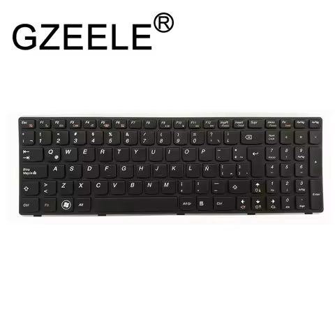 GZEELE Spanish SP keyboard for Lenovo G580 Z580 G580A B580 V580A Z580A G580AH G580AM G580G G585 G585