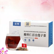 100g Organic Jujube Seed Lotus Tea Healthy Herbal Tea Suanzaoren Lianzi Herb Tea