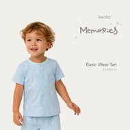 Keola - Basic Memories Set, Short Memories Series Baby Clothes Premium Casual Korean Children's Set,