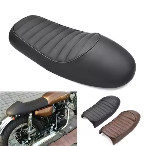 Motorcycle Cafe Racer Vintage Replacement Hump Saddle Seat For Honda CB125S CB100 CB125 CB200 CB350