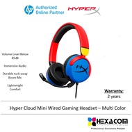 HyperX Cloud Mini Wired Gaming Headset for Kids Aged 8-12 (7G8F3AA/7G8F4AA/7G8F5AA)