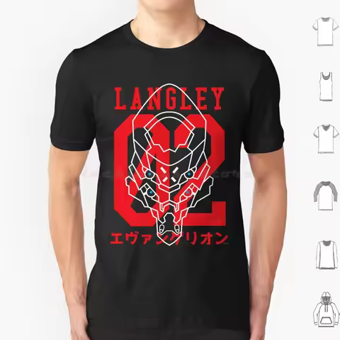 Eva _ 02 T Shirt Cotton Men Women DIY Print Eva 02 Unit 02 Ayanami Unit 00 Eva 00 Rebuild Of Eva 01