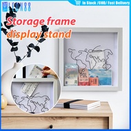"New ArrivalsDIY Ticket Box For Storing Flight Tickets Movie Various Bills Display Boxes Picture Fra