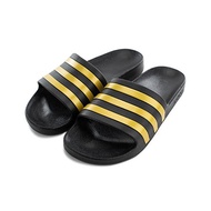 adidas ADILETTE AQUA Casual Slippers Black Gold EG1758 Sneakers542