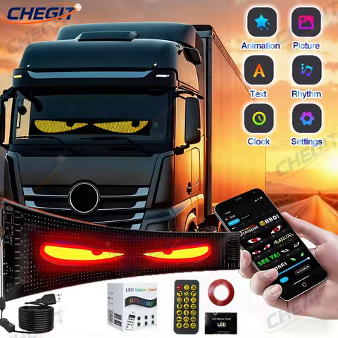 LED Matrix Pixel Panel DlY Programmable Bluetooth AppControl LED Panel Flexible Display Light RGB LE