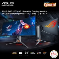 ASUS ROG Swift PG349Q 34" Ultra-wide Gaming Monitor 21:9 UWQHD (3440x1440), 120Hz , G-SYNC™ (Local Distributor/Warranty)
