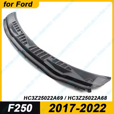for 2017-2022 Ford Super Duty F250 F350 F450 F550 Windshield Wiper Cowl Grille Vent Cover Panel Hood