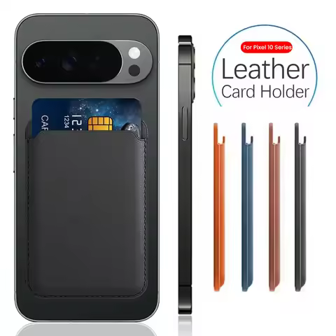 Original For Magsafe Magnetic PU Leather Wallet Google Pixel10 Pixel 10 Pro Pixel10Pro XL Pixel10Pro