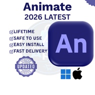 Adobe Animate 2024 Latest with Installation Tutorial (Windows/macOS)