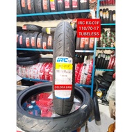 Irc rx-01f motorbike tires 110/70-17 honda bison viksion tires megapro jupiter mx tubeless ring tire