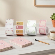 Niimbot B21/B1/B3S, Kertas Terma Niimbot untuk Pencetak B21/B1/B3S, Kalis Air, Lekat Sendiri