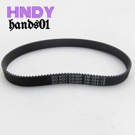 【HDS01】Electric Scooter 384 Transmission Belt Timing Belt 3m-384-12 Rubber Black