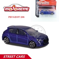 Majorette 164 Street Cars Series Cars PEUGEOT 208 Hot Pop Kids Toys Motor Vehicle Diecast Metal Mode