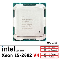 Intel | Intel Xeon E5 2682V4 Used E5 2682 v4 2.5 GHz - sixteen cores 40M 120W 14nm CPU processor LGA