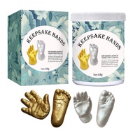 3D เด็กเท้า Hand Casting Kit ทารกแรกเกิด Keepsake มืออาหาร Casting Molding Kit สําหรับอาบน้ําเด็กวัน