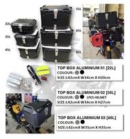 TOP BOX 2021 TERBARU NEW (VERSION 23 X SERIES 2021 & VERSION 1) 22L / 35L / 45L / 55L / 65L / 85L / 