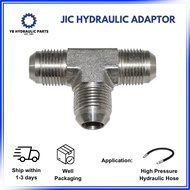 JIC MALE TEE ADAPTER JIC SERIES AAA Series (AAA-02-02-02 > AAA-16-16-16) (1/8" > 1")