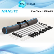 Nanlite PavoTube II 30C 2-Foot RGBWW LED Tube 4-Light Kit | NANLINK App Supported | 2700K-7500K