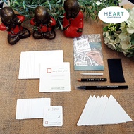 Zentangle Art BeginnerTool Set - Basic White Paper Tiles 基本材料套装 - 白纸砖