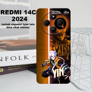 CC31 Flexible rubber softcase/ for REDMI 14C 2024 Latest mobile legend character Motif/case REDMI 14