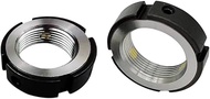 Mssoomm 5Pcs R18 Precision Lock Nut for Roller Screws,M18 x 1.5 Round Nut, 42CrMo Alloy Steel, 4H Th