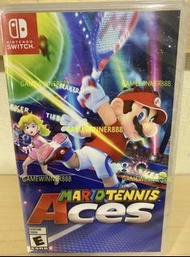 （中古二手）Switch NS遊戲 瑪莉奧網球 馬里奧網球 孖寶網球 Mario Tennis Aces 美版中英文版