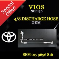 TOYOTA VIOS NCP150 OEM TAIWAN NEW 4/8 DISCHARGE HOSE/ HOS (CAR AIRCOND SYSTEM) (COMPRESSOR TO CONDENSER)