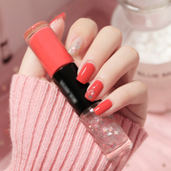 Gratis Ongkir - Kutek Halal Gel Nail Polish Set 2 in 1 / Kutek Korea Lucu / Kutek Halal Non Peel Off