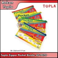 A5 Pocket Binder 20-Hole/ A5 Zipper Pocket Binder Zipper Pocket Binder/