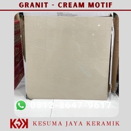 Granit 60x60 Cream Motif Luxury Home Alpha White