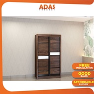 Germini Bedroom Wardrobe 3.5FT [Free Installation]